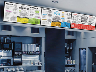 B-Tech Menu Board & Videowall Mounts