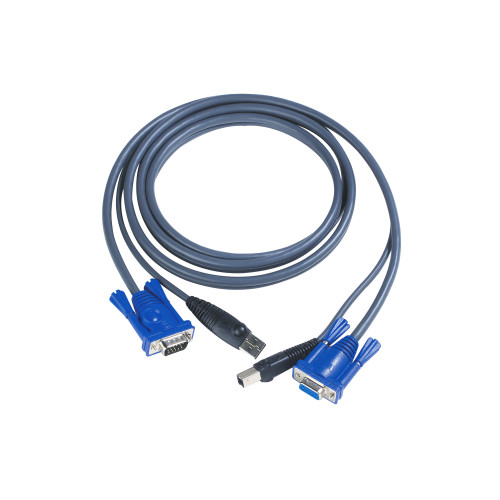 ATEN USB KVM cable Black 3 m