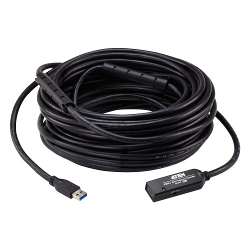 ATEN UE332C-AT-E USB cable USB 3.2 Gen 1 (3.1 Gen 1) 20 m USB A USB C Black