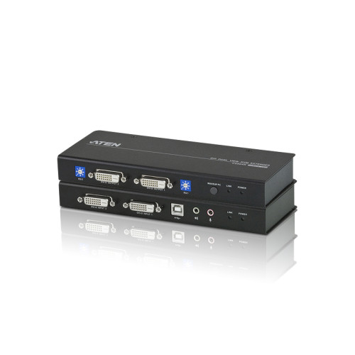 ATEN CE604-AT-E KVM extender Transmitter & receiver