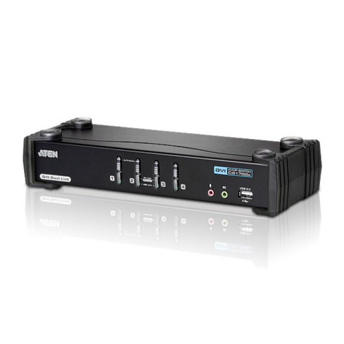 ATEN CS1784A-AT-E KVM switch Black