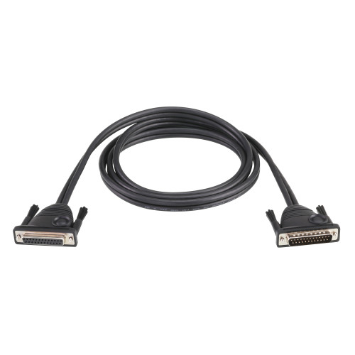 ATEN 2L2705 serial cable Black 4.8 m DB-25