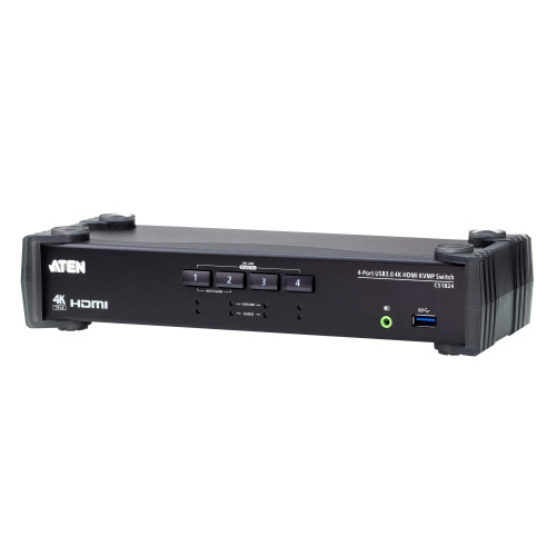 ATEN CS1824-AT-E KVM switch Black