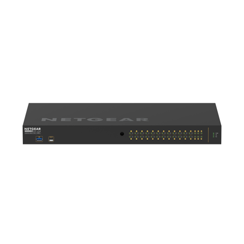 NETGEAR GSM4230P-100EUS network switch Managed L2/L3 Gigabit Ethernet (10/100/1000) Power over Ethernet (PoE) 1U Black