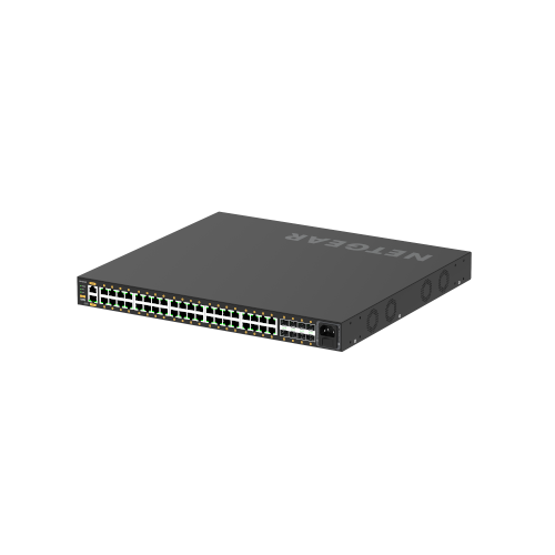 NETGEAR GSM4248PX-100EUS network switch Managed L2/L3/L4 Gigabit Ethernet (10/100/1000) Power over Ethernet (PoE) Black