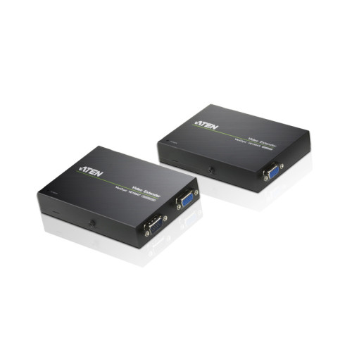 ATEN VE150A-AT-E AV extender AV transmitter & receiver Black