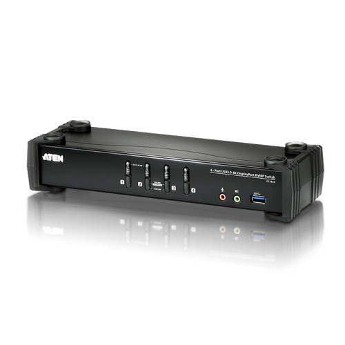 ATEN CS1924-AT-E KVM switch Black