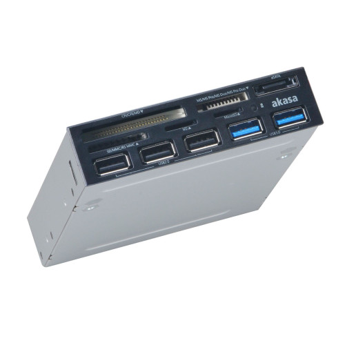 Akasa AK-ICR-16 card reader USB 3.2 Gen 1 (3.1 Gen 1) Internal Grey