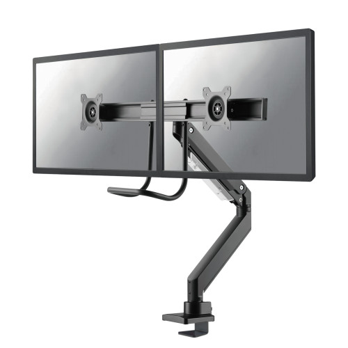 Neomounts NM-D775DXBLACK Monitor arm 10-32" - gas spring - Topfix - 180Â°-stop