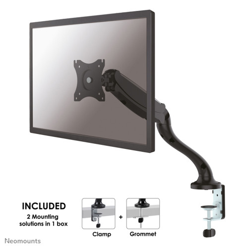 Neomounts NM-D500BLACK Monitor arm 10-30" - gas spring