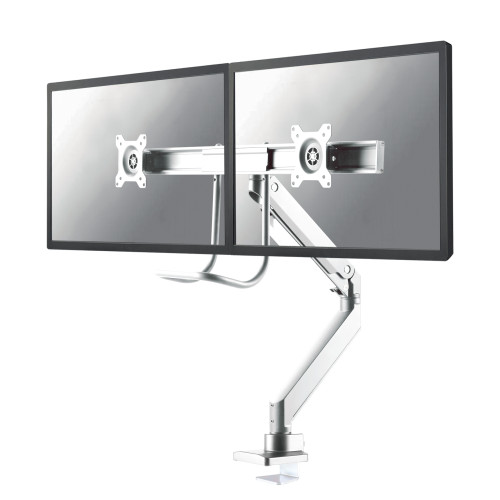Neomounts NM-D775DXWHITE Monitor arm 10-32" - gas spring - Topfix - 180Â°-stop