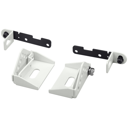 TOA HY-WM2W mounting kit Black, White Steel