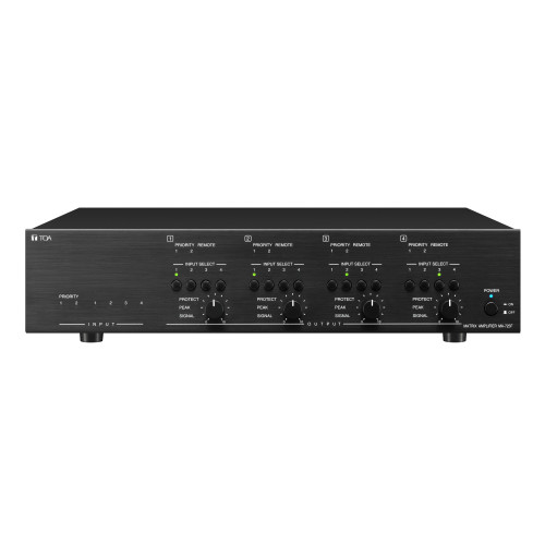 TOA MM-700F audio mixer 4 channels 20 - 20000 Hz Black