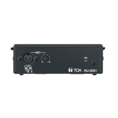 TOA RU-2001 remote power controller 0 AC outlet(s) Black