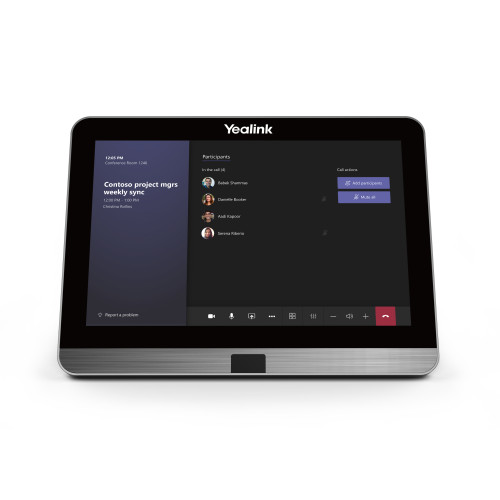 Yealink MTouch E2 Controller Black, Gray