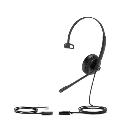 Yealink YHS34 Headset Wired Head-band Calls/Music Black