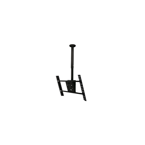 B-Tech Telescopic Universal Flat Screen Ceiling Mount with Tilt (VESA 600 x 400) - 0.6m to 1m Ã˜50mm Pole