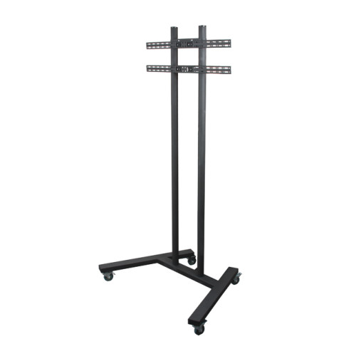 B-Tech Large Universal Flat Screen Trolley / Floor Stand (VESA 800 x 600) - 1.8m Ã˜50mm Poles