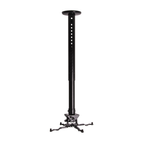 B-Tech SYSTEM 2 - Universal Projector Ceiling Mount with Micro-adjustment - 0.6m to 1m Ã˜50mm Pole