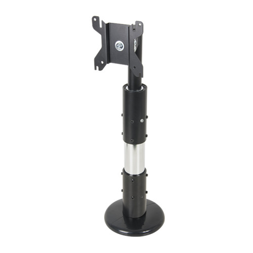 B-Tech Flat Screen Ceiling / Desk Mount with Tilt & Swivel (VESA 100) - 1m Ã˜50mm Pole