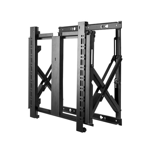 B-Tech Slimline Soft-Open Full Service Videowall Mount with Micro-Adjustment (VESA 600 x 400)