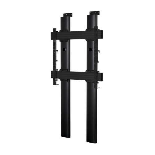 B-Tech MODE-AL - Premium Floor-To-Wall Single Screen Twin Column UC Stand - (VESA 900 x 800) - 2m