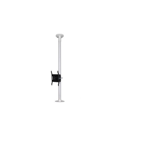 B-Tech SYSTEM V - CCTV Ceiling Mount for a VESA 200 Tilt Screen and Dome Surveillance Camera - 1m Ã˜38mm Pole
