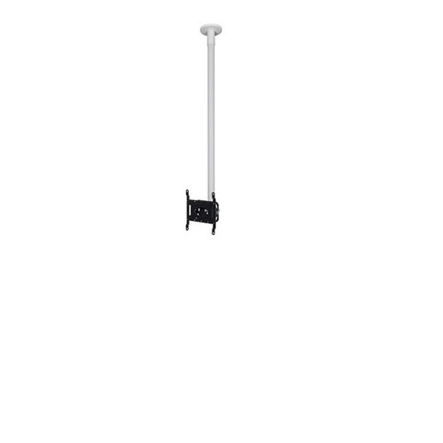 B-Tech SYSTEM V - Flat Screen Ceiling Mount for VESA 200 Tilt Screens - 1m Ã˜38mm Pole