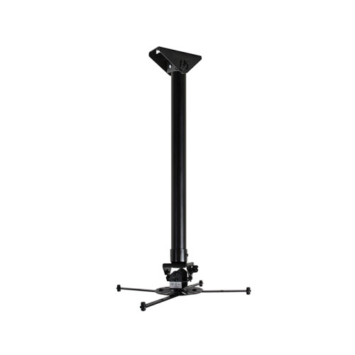 B-Tech SYSTEM 2 - Extra-Large Projector Ceiling Mount with Micro-adjustment - 1m Ã˜50mm Pole
