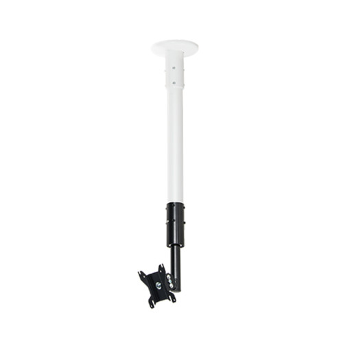 Flat Screen Ceiling / Desk Mount with Tilt & Swivel (VESA 100) - 0.5m ÃƒËœ50mm Pole