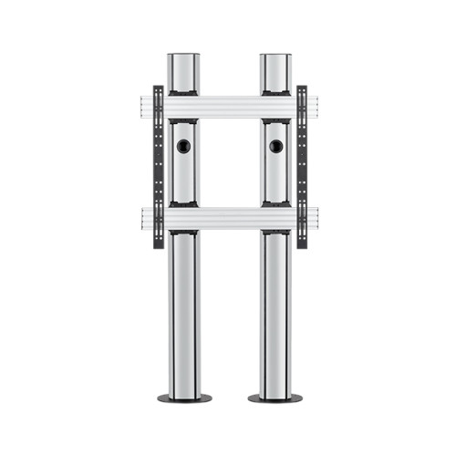 B-Tech MODE-AL - Premium Bolt-Down Single Screen Twin Column UC Stand - (VESA 900 x 800) - 2m