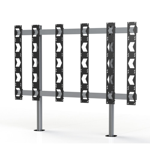 B-Tech SYSTEM X - Bolt-Down Stand for Unilumin UpanelS 5x5 DVLED Videowalls