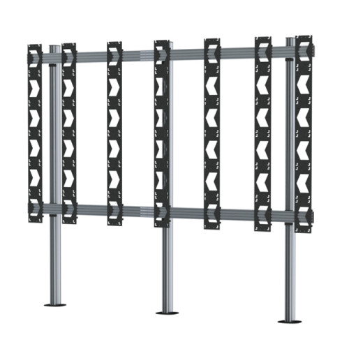 B-Tech SYSTEM X - Bolt-Down Stand for Unilumin UpanelS 6x6 DVLED Videowalls