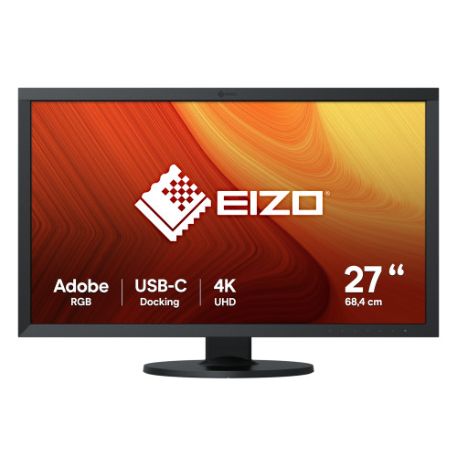 EIZO ColorEdge CS2740-BK LED display 68.3 cm (26.9") 3840 x 2160 pixels 4K Ultra HD Black