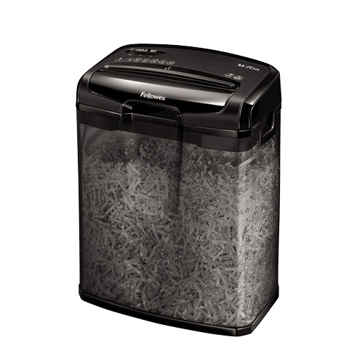 Fellowes Paper Shredder M-7CM 7 Sheet Cross Cut Shredder Shredder with 13 Litre Bin High Security P4