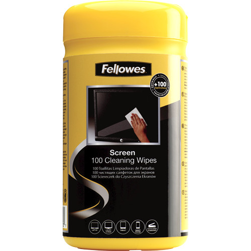 Fellowes 9970330 equipment cleansing kit LCD/LED/Plasma, LCD/TFT/Plasma Equipment cleansing wipes