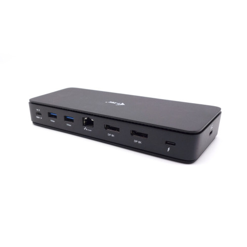 i-tec Thunderbolt 4 Dual DisplayPort Docking Station PRO + Power Delivery 92 W - TB4DUALDPDOCKPDPROUK