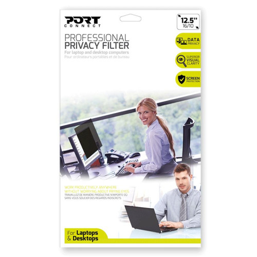 Port Designs 900205 display privacy filter 31.8 cm (12.5") Monitor Frameless display privacy filter