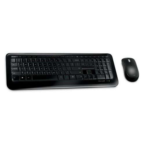 Microsoft 850 keyboard Mouse included Universal RF Wireless QWERTY UK English Black