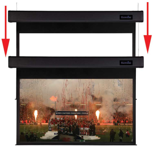 Sapphire AV SSM400RADV projection screen 5.08 m (200") 4:3