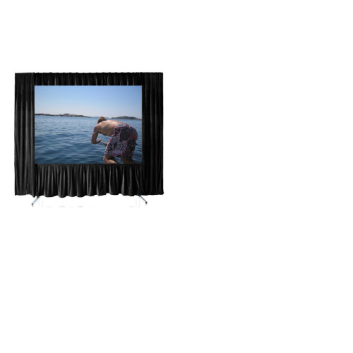 Sapphire AV SFFS404WSF10Drapekit-Black projector accessory