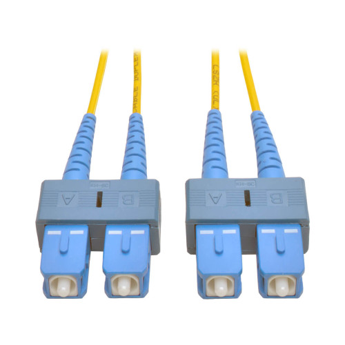 Tripp Lite N356-05M Duplex Singlemode 9/125 Fiber Patch Cable (SC/SC), 5M (16 ft.)
