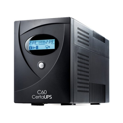 CertaUPS C60 uninterruptible power supply (UPS) Line-Interactive 1.5 kVA 900 W 6 AC outlet(s)