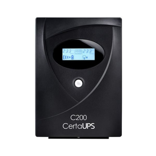 CertaUPS C200 uninterruptible power supply (UPS) Line-Interactive 2 kVA 1400 W 6 AC outlet(s)