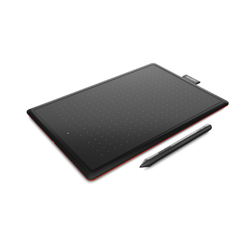 Wacom One by Small graphic tablet Black 2540 lpi 152 x 95 mm USB
