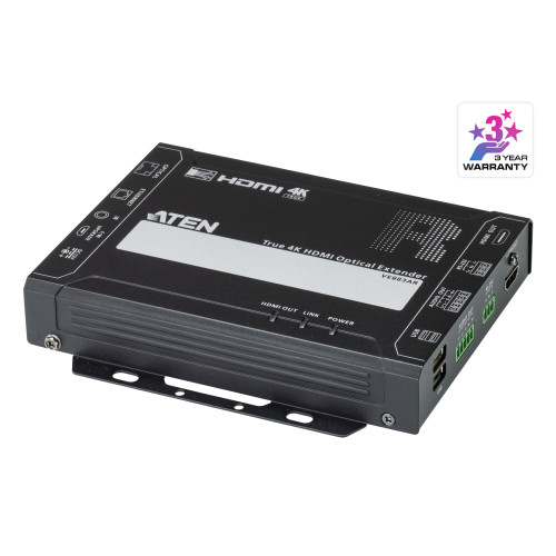 ATEN VE883ARK1-AT-E AV extender AV receiver Black