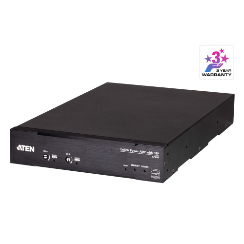 ATEN 2 x 60W Power Amplifier with DSP