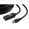 ATEN UE332C-AT-E USB cable USB 3.2 Gen 1 (3.1 Gen 1) 20 m USB A USB C Black