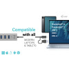 i-tec USB-C/USB-A Charging Metal HUB 7 Port - C31HUBMETAL703