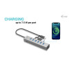 i-tec USB-C/USB-A Charging Metal HUB 7 Port - C31HUBMETAL703
